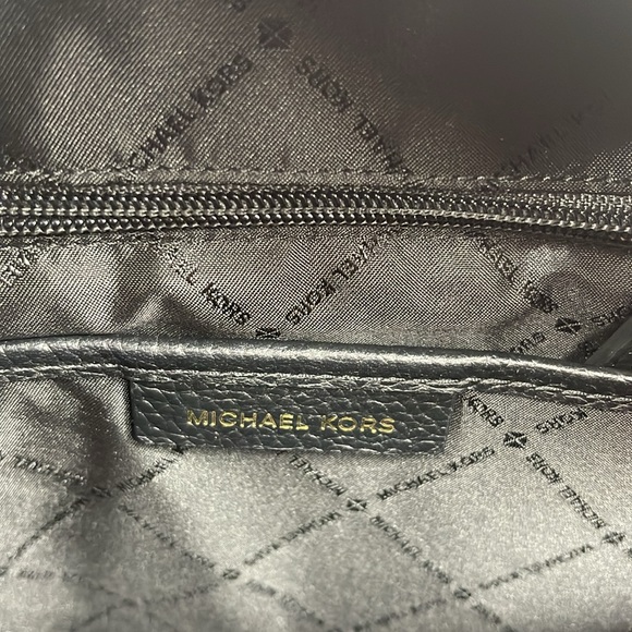 Michael Kors Leather Abbey Backpack - Picture 8 of 9